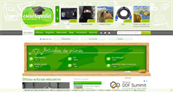 Desktop Screenshot of escuelapedia.com